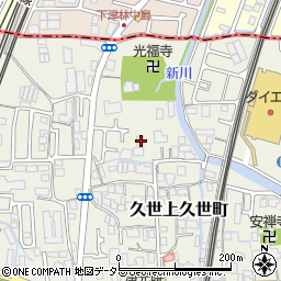 京都府京都市南区久世上久世町82周辺の地図