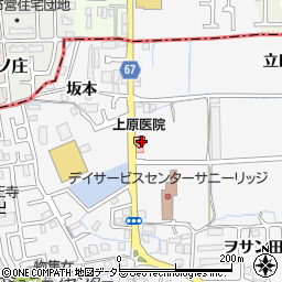 京都府向日市物集女町池ノ裏1-6周辺の地図