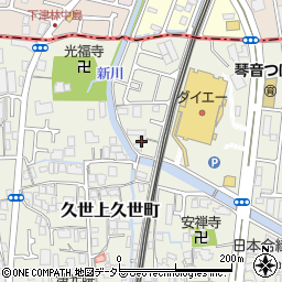 京都府京都市南区久世上久世町482周辺の地図