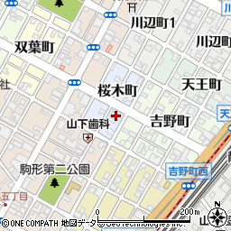 森永製菓静岡支店周辺の地図