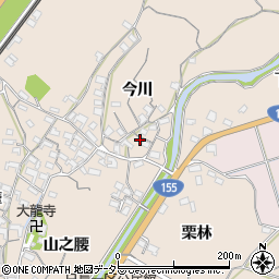 愛知県知多市日長今川10周辺の地図