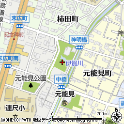 愛知県岡崎市城北町15周辺の地図