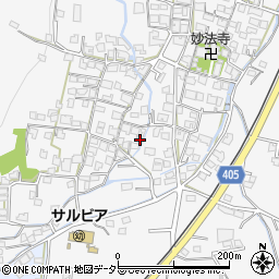 兵庫県神崎郡福崎町山崎724-2周辺の地図