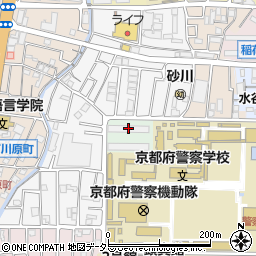 京都府警察官伏見待機宿舎周辺の地図