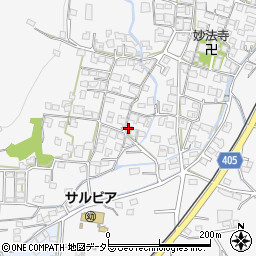 兵庫県神崎郡福崎町山崎725-3周辺の地図