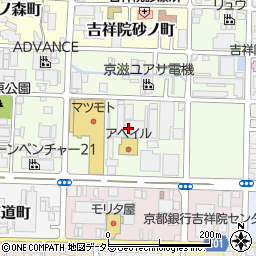 京都府京都市南区吉祥院観音堂町21周辺の地図