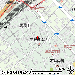 鈴木ガレージ周辺の地図