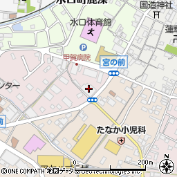 滋賀銀行貴生川代理店周辺の地図