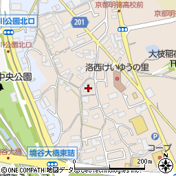 京都府京都市西京区大枝東長町1-22周辺の地図