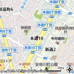 静岡県鍼灸マッサージ協同組合周辺の地図
