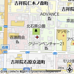 京都府京都市南区吉祥院石原堂ノ後町25周辺の地図