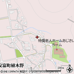 兵庫県姫路市安富町植木野459周辺の地図