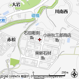 愛知県岡崎市稲熊町赤松6周辺の地図