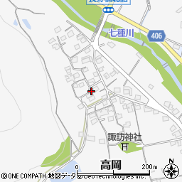 兵庫県神崎郡福崎町高岡1284周辺の地図