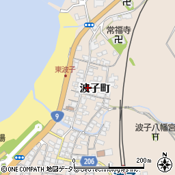 島根県江津市波子町イ-980周辺の地図