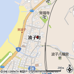 島根県江津市波子町イ-982周辺の地図