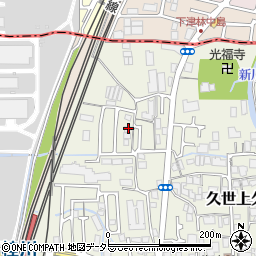 京都府京都市南区久世上久世町62周辺の地図