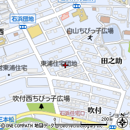 愛知県知多郡東浦町石浜吹付2-60周辺の地図