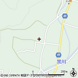 兵庫県三田市乙原175周辺の地図