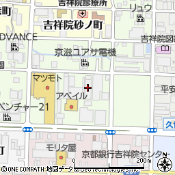 株式会社井筒授与品店周辺の地図