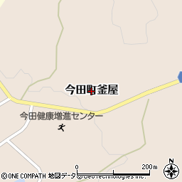 兵庫県丹波篠山市今田町釜屋周辺の地図