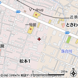 アメニティ松本周辺の地図