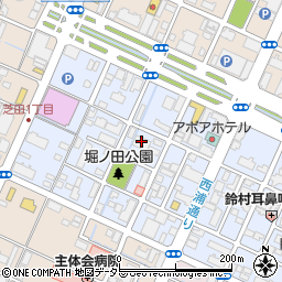 アーニモン新体操クラブ周辺の地図