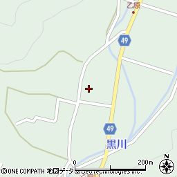 兵庫県三田市乙原161周辺の地図