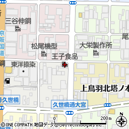 京都府京都市南区上鳥羽北花名町31周辺の地図