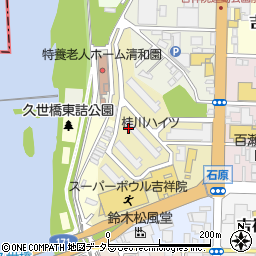 日商岩井桂川ハイツ周辺の地図