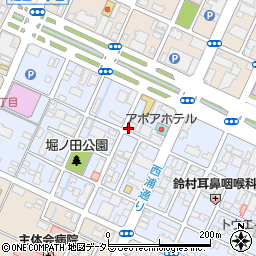 株式会社岡本総本店　経理本部周辺の地図