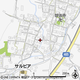 兵庫県神崎郡福崎町山崎729周辺の地図