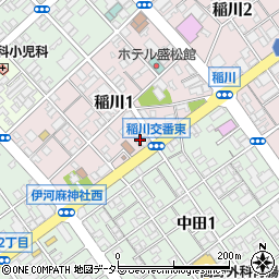 清水銀行静岡南支店周辺の地図
