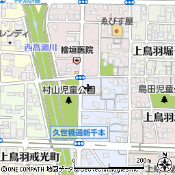 京都中古車流通センター周辺の地図