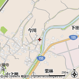 愛知県知多市日長今川38-1周辺の地図