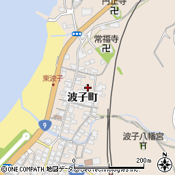 島根県江津市波子町イ-987周辺の地図