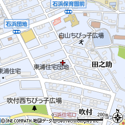 愛知県知多郡東浦町石浜吹付2-44周辺の地図