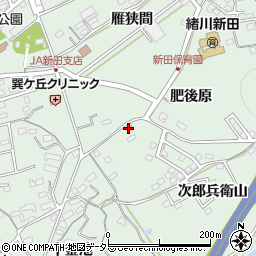 愛知県知多郡東浦町緒川肥後原9周辺の地図