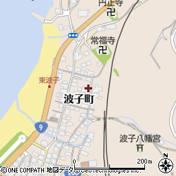 島根県江津市波子町イ-990周辺の地図