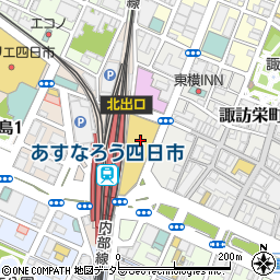 ミキハウス四日市近鉄店周辺の地図