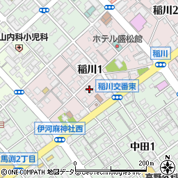 三喜旅館周辺の地図