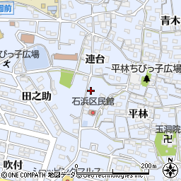 愛知県知多郡東浦町石浜連台66周辺の地図