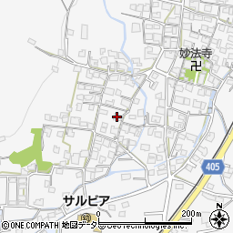 兵庫県神崎郡福崎町山崎748-1周辺の地図