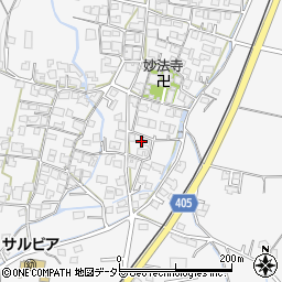 兵庫県神崎郡福崎町山崎713周辺の地図