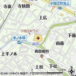 愛知サカエ工業所周辺の地図