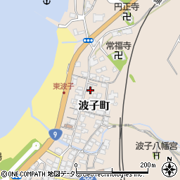 島根県江津市波子町イ-989周辺の地図