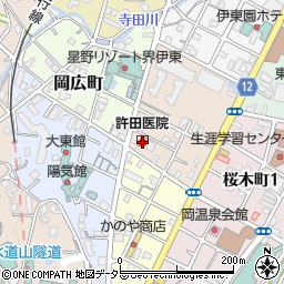 許田医院周辺の地図