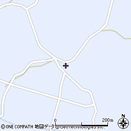 広島県庄原市比和町三河内871周辺の地図