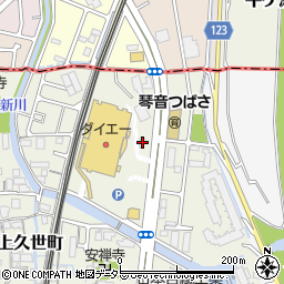 京都府京都市南区久世上久世町524周辺の地図