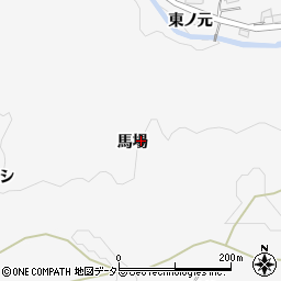 愛知県岡崎市箱柳町馬場周辺の地図